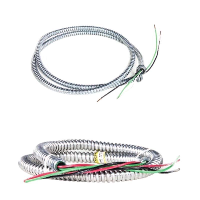 带螺丝固定鞭的柔性金属