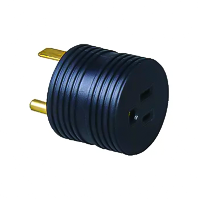 LA054F 电气用品批发替换零件通用母头电源房车适配器