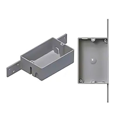 P025 American 8 Cu.In. One-Gang New Work Outlet/Switch Box With Bracket 1-1/4