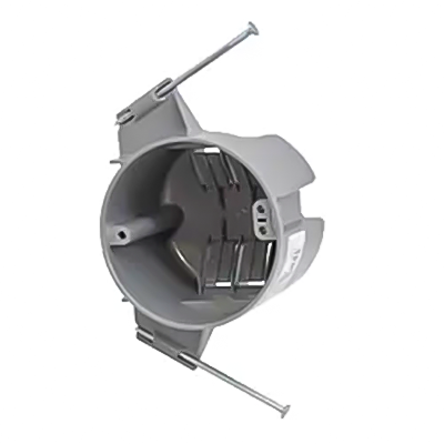 P022 美国 18 铜合金全新工作天花板盒，带固定钉 2-3/4 英寸深 x 3 英寸宽 x 3 英寸长