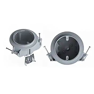 P065 美国 26 铜合金一组新作圆形盖盒 - 非金属 2.375 英寸深 x 4 英寸宽 x 4 英寸长