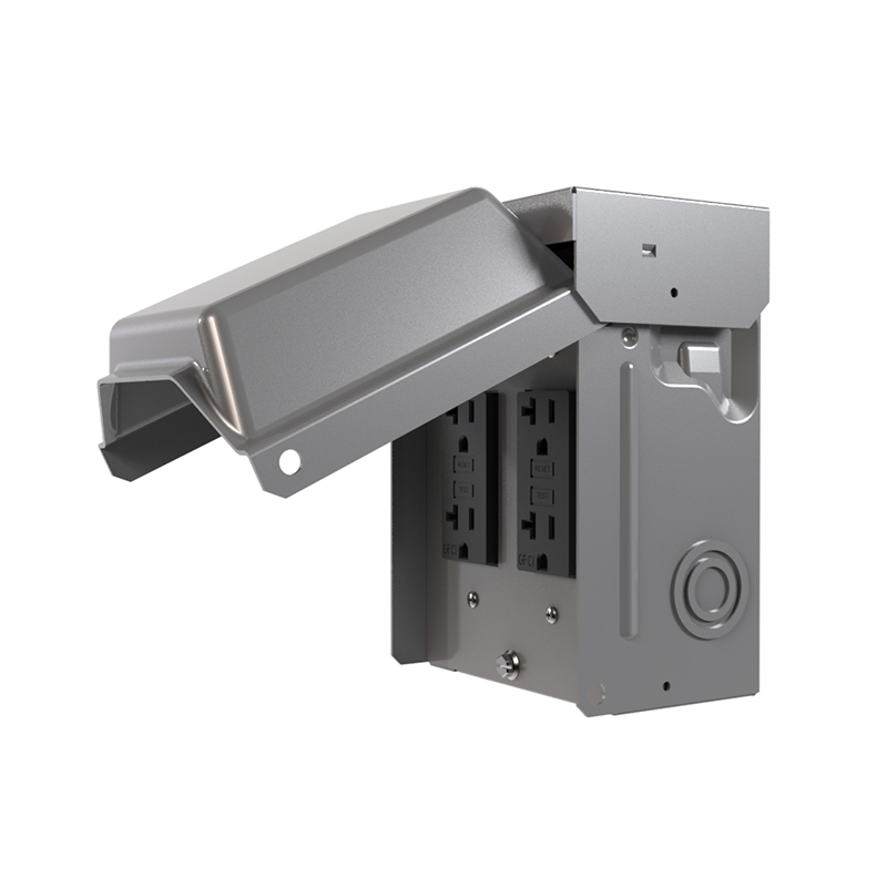 LSTK04 电气断路器盒 NEMA 5-20R 插座，带断路器面板