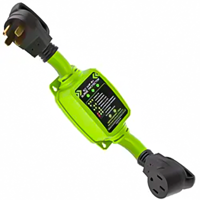 LTU13/RV50H/RV50H-R 50 AMP 4100 焦耳 RV 电路分析仪 带浪涌保护的电压保护器/监视器 RV 浪涌保护器